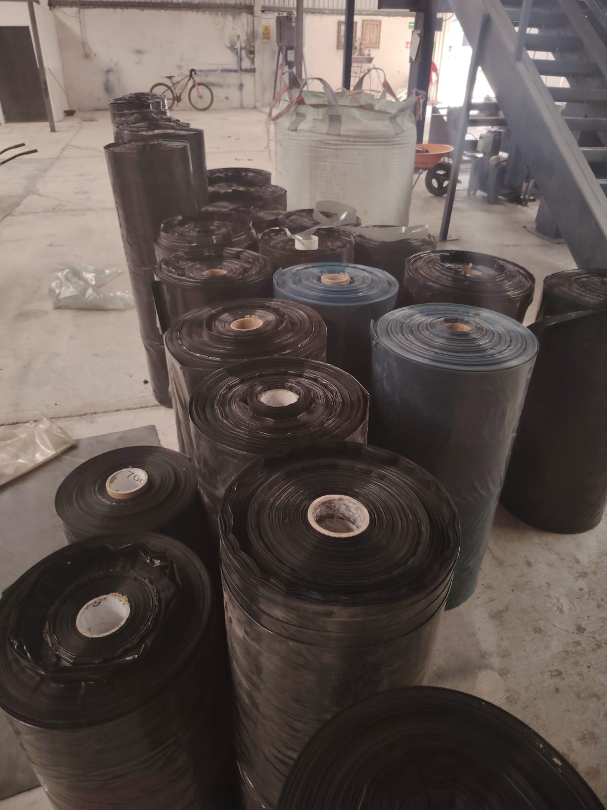 Rollo Negro Reciclado